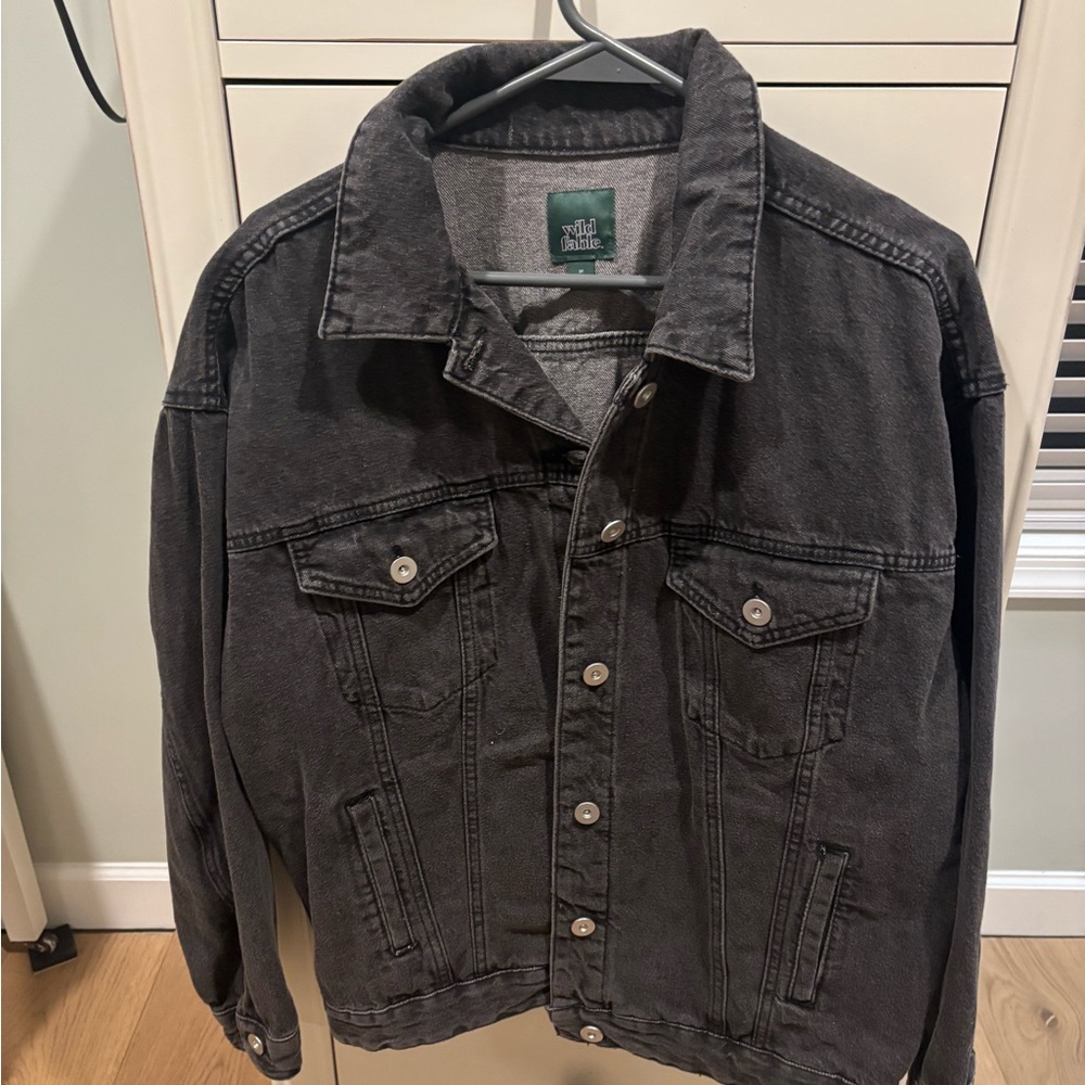 Wild Fable Black Lightweight Shirt Jacket